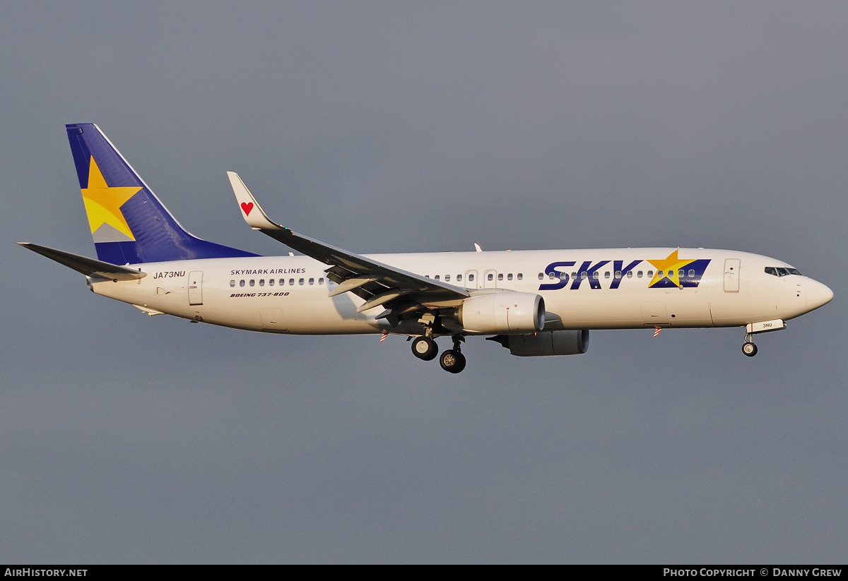 Aircraft Photo of JA73NU | Boeing 737-86N | Skymark Airlines | AirHistory.net #168713