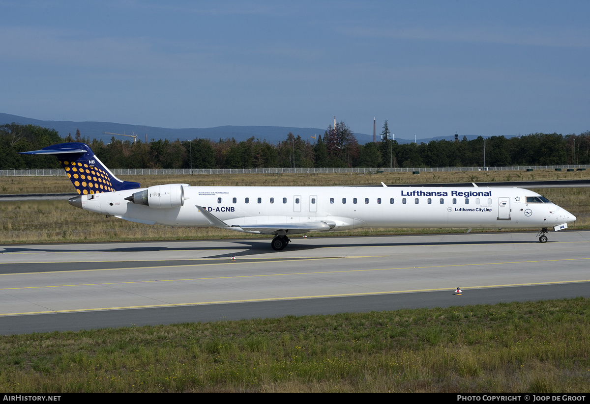 Aircraft Photo of D-ACNB | Bombardier CRJ-900 NG (CL-600-2D24) | Lufthansa Regional | AirHistory.net #168717