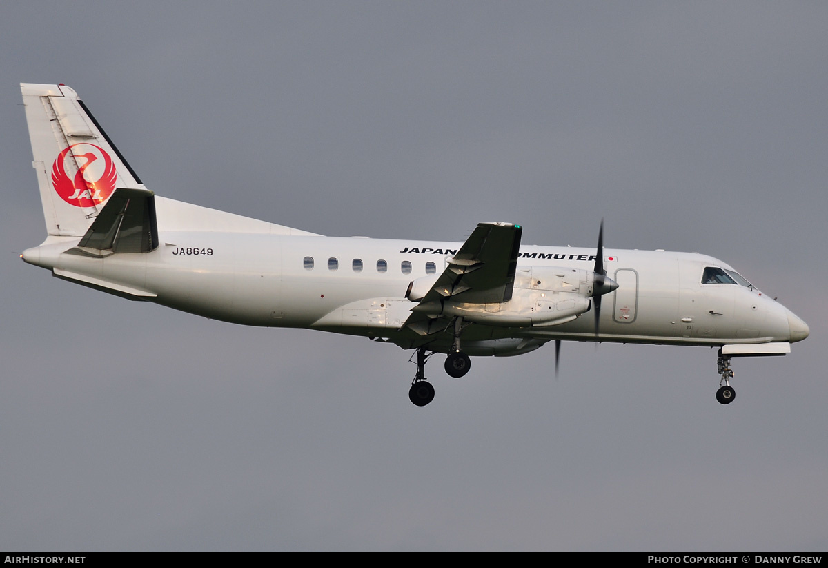 Aircraft Photo of JA8649 | Saab 340B | Japan Air Commuter - JAC | AirHistory.net #168727