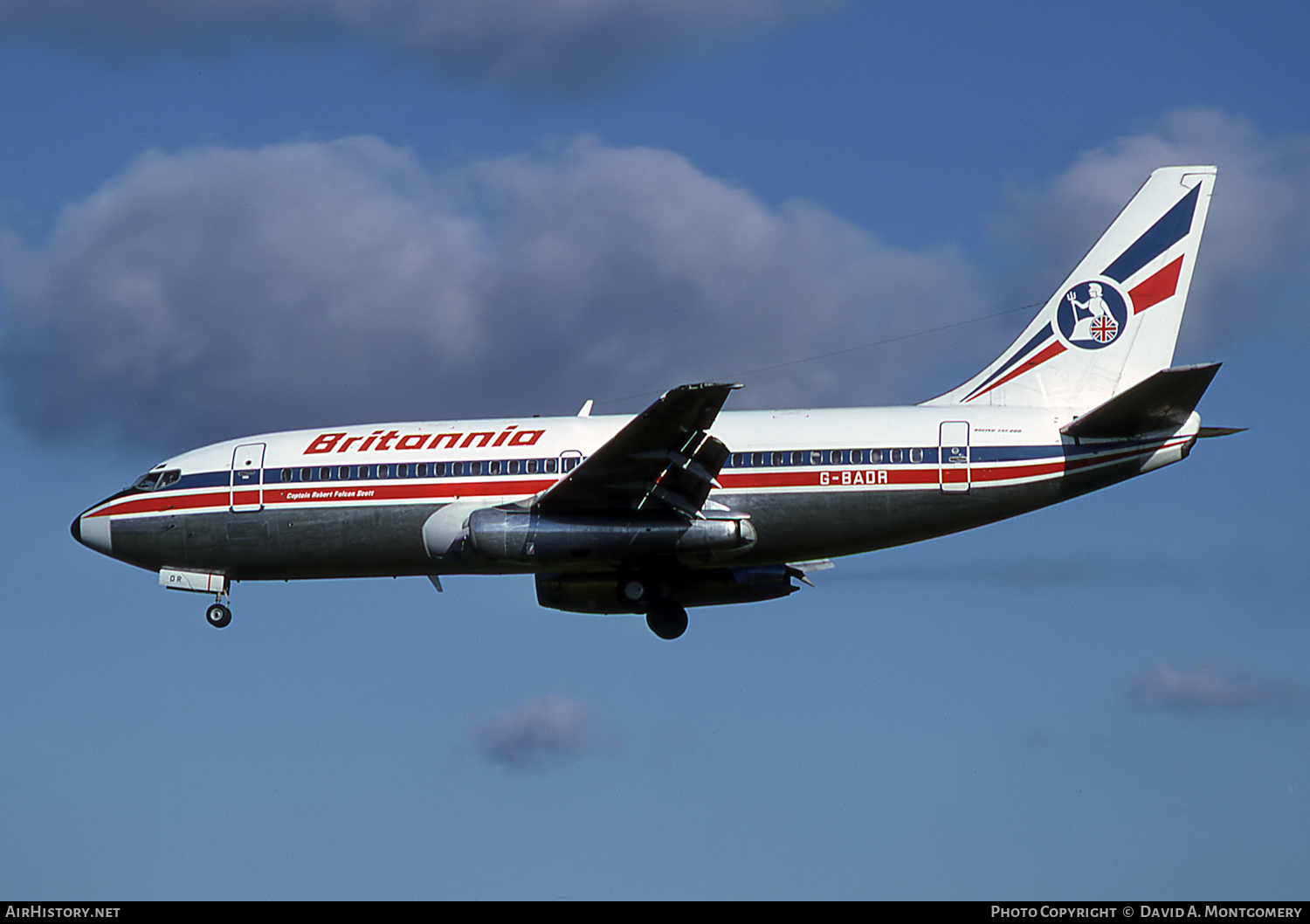 Aircraft Photo of G-BADR | Boeing 737-204/Adv | Britannia Airways | AirHistory.net #168733