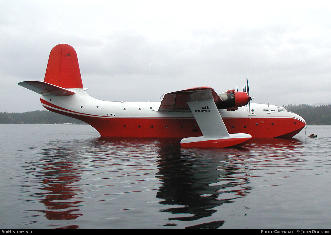 Aircraft Photo of C-FLYL | Martin JRM-3/AT Mars | TimberWest | AirHistory.net #168738