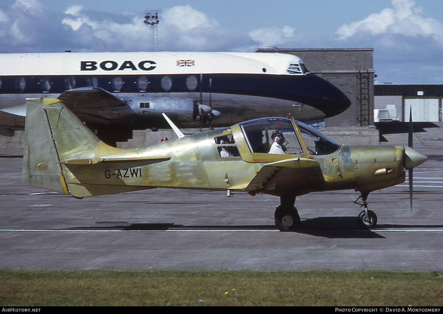 Aircraft Photo of G-AZWI | Scottish Aviation Bulldog 101 | AirHistory.net #168739