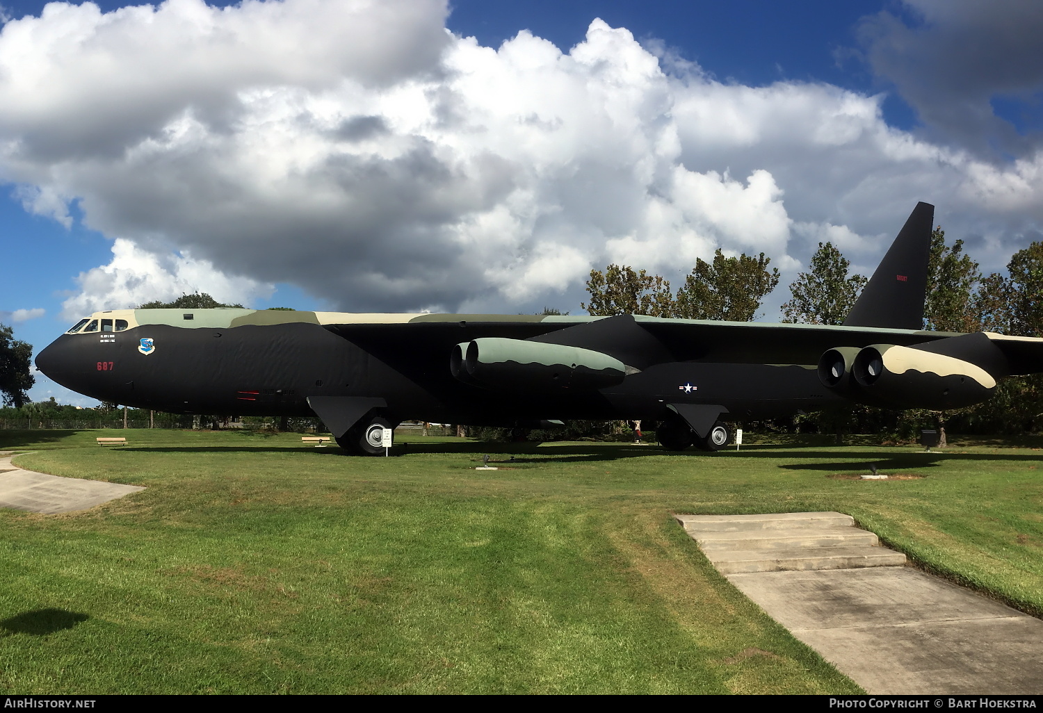 Aircraft Photo of 56-687 / 60687 | Boeing B-52D Stratofortress | USA - Air Force | AirHistory.net #168740