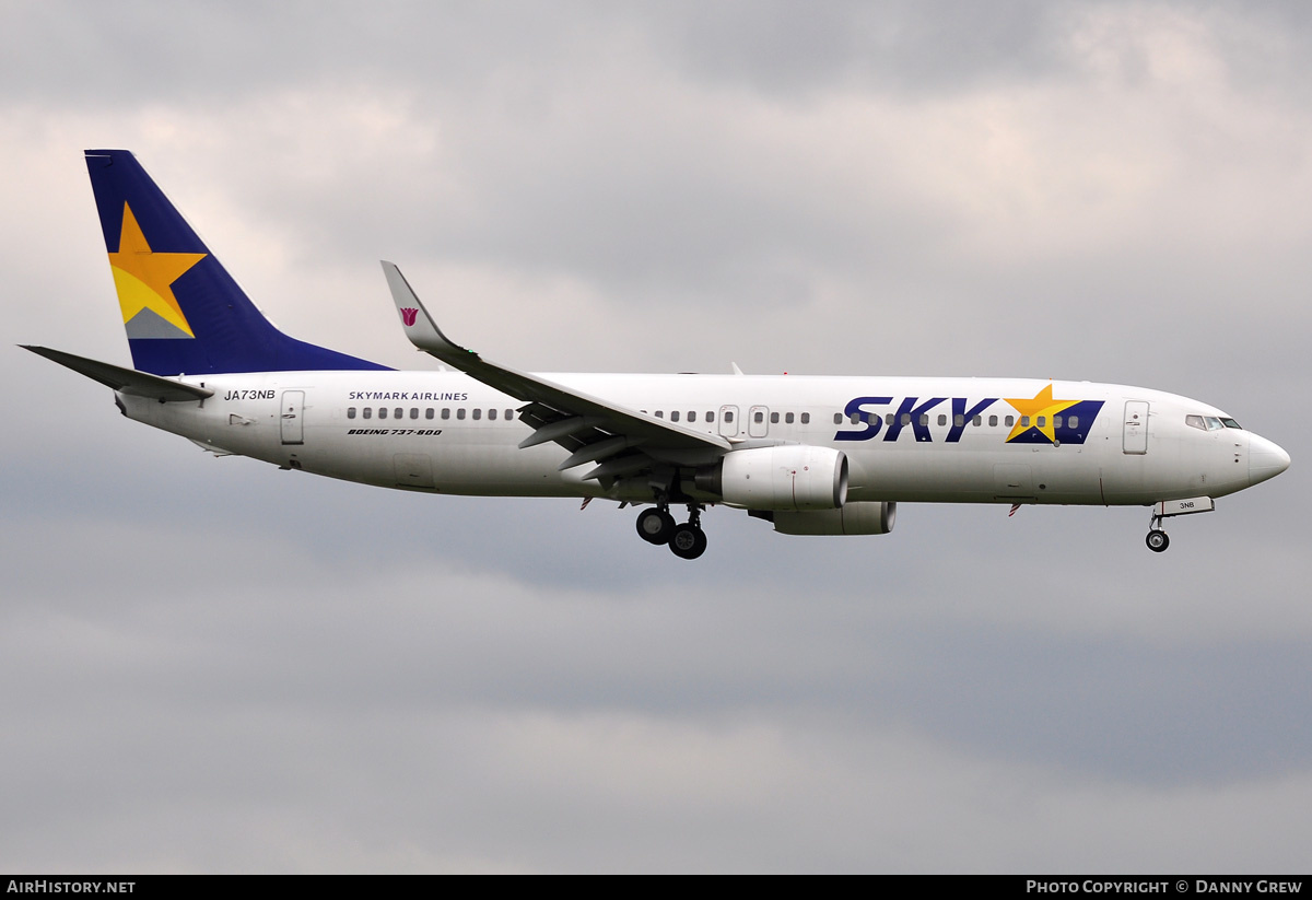 Aircraft Photo of JA73NB | Boeing 737-8HX | Skymark Airlines | AirHistory.net #168743