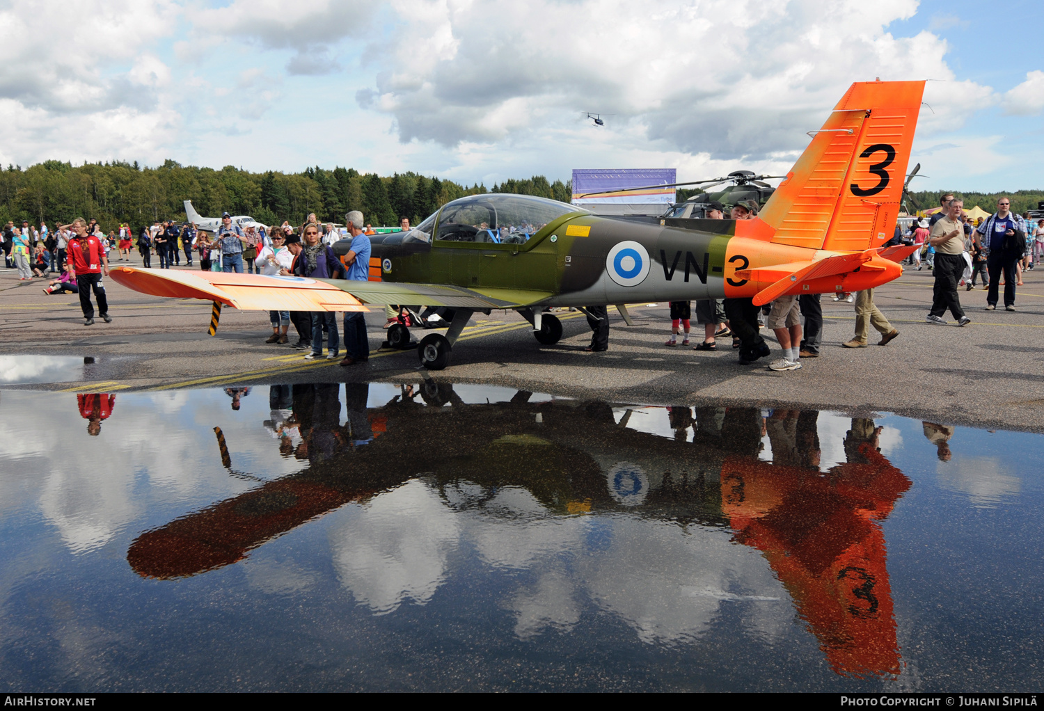 Aircraft Photo of VN-3 | Valmet L-70 Vinka | Finland - Air Force | AirHistory.net #168759