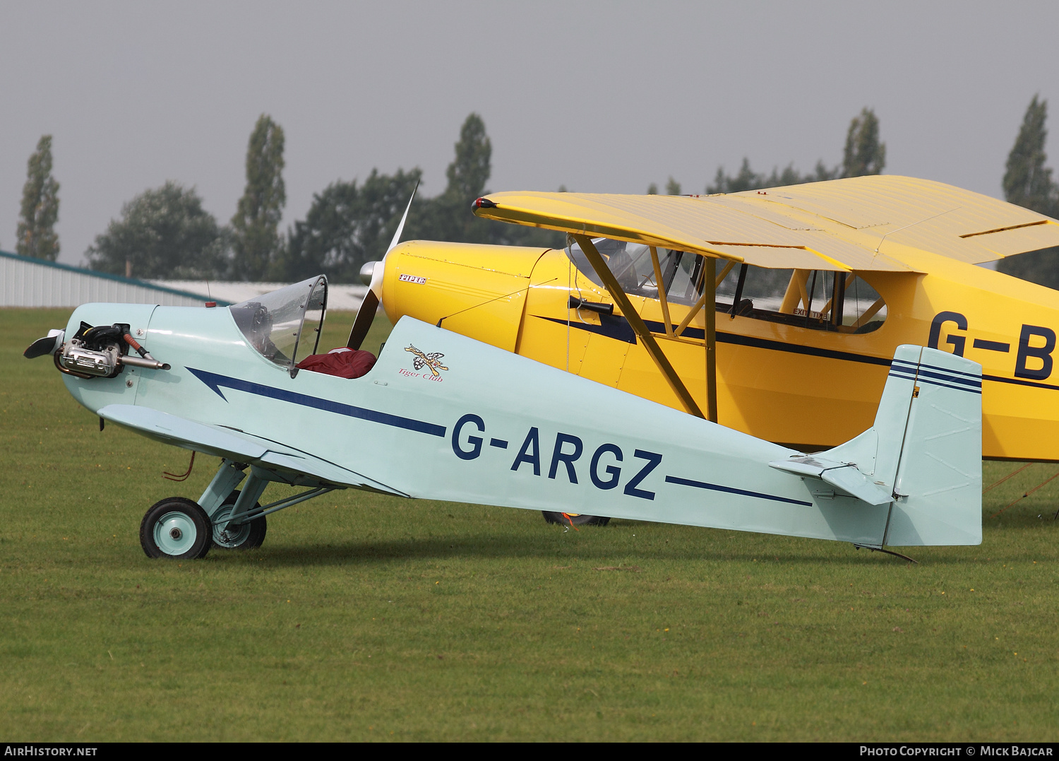 Aircraft Photo of G-ARGZ | Druine D-31 Turbulent | AirHistory.net #168762