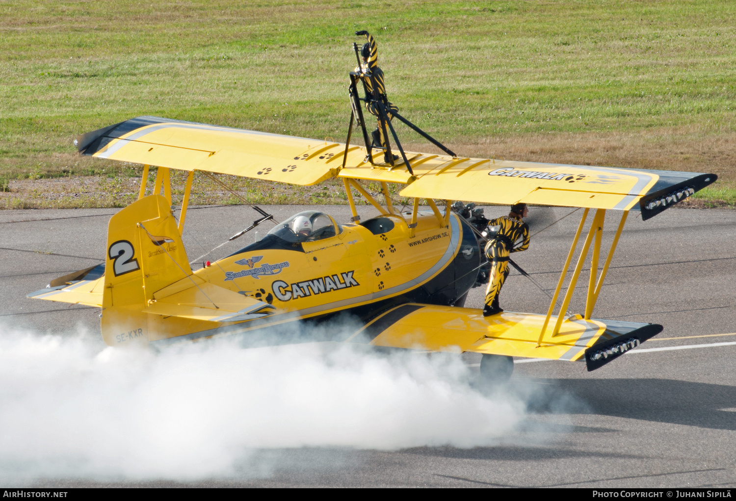 Aircraft Photo of SE-KXR | Grumman G-164A Ag-Cat | Scandinavian Airshow | AirHistory.net #168763