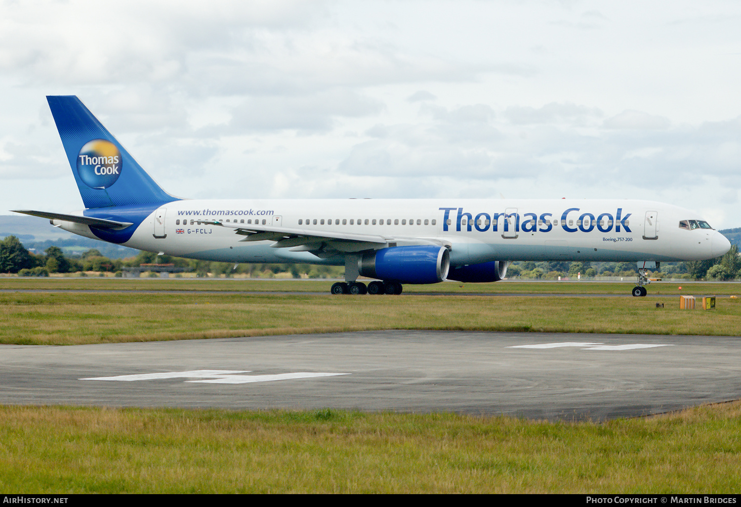Aircraft Photo of G-FCLJ | Boeing 757-2Y0 | Thomas Cook Airlines | AirHistory.net #168790