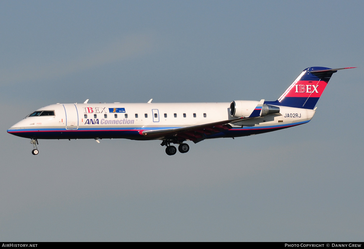 Aircraft Photo of JA02RJ | Canadair CRJ-100LR (CL-600-2B19) | Ibex Airlines | AirHistory.net #168802