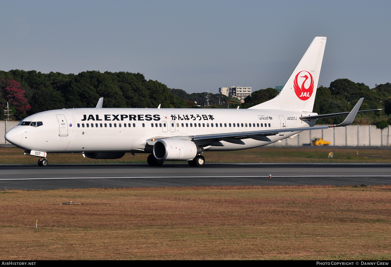 Aircraft Photo of JA337J | Boeing 737-846 | JAL Express - JAL | AirHistory.net #168812