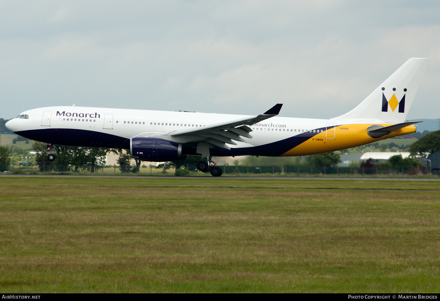 Aircraft Photo of G-SMAN | Airbus A330-243 | Monarch Airlines | AirHistory.net #168821
