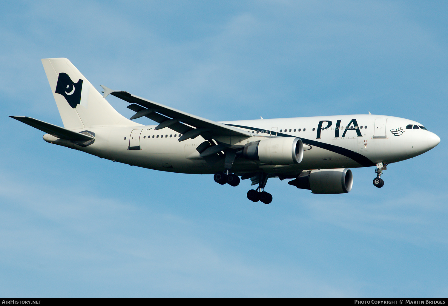 Aircraft Photo of AP-BEQ | Airbus A310-308 | Pakistan International Airlines - PIA | AirHistory.net #168828