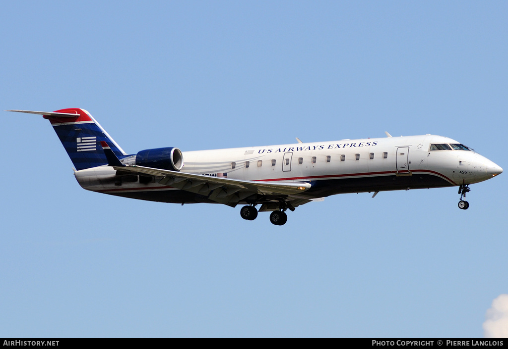 Aircraft Photo of N456ZW | Bombardier CRJ-200LR (CL-600-2B19) | US Airways Express | AirHistory.net #168829