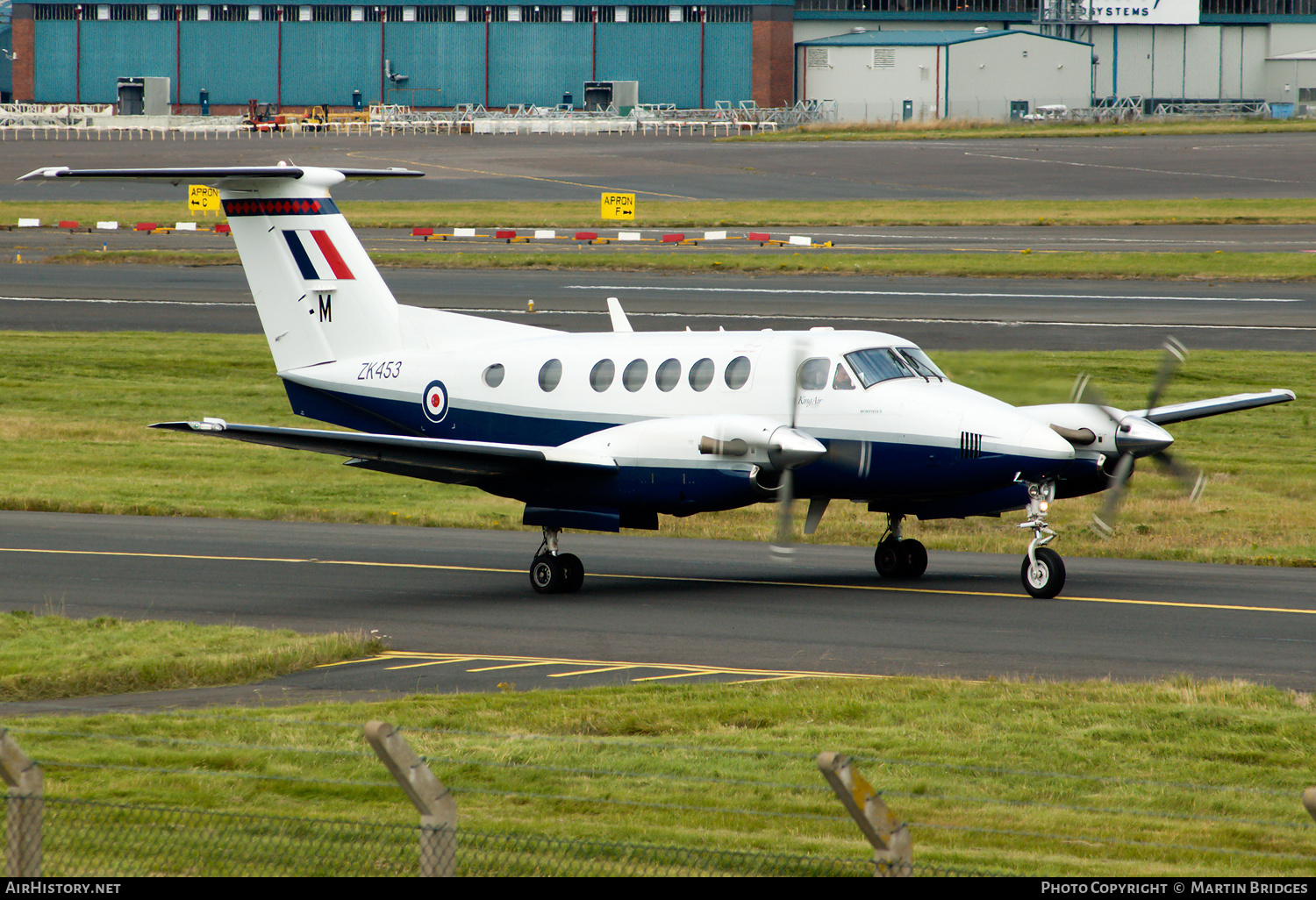Aircraft Photo of ZK453 | Raytheon B200 King Air | UK - Air Force | AirHistory.net #168830