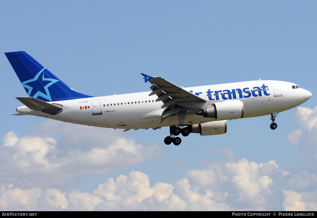 Aircraft Photo of C-FDAT | Airbus A310-308 | Air Transat | AirHistory.net #168832