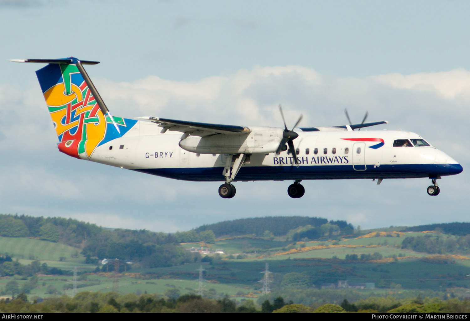 Aircraft Photo of G-BRYV | Bombardier DHC-8-311Q Dash 8 | British Airways | AirHistory.net #168833