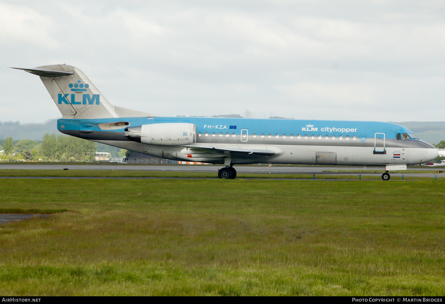 Aircraft Photo of PH-KZA | Fokker 70 (F28-0070) | KLM Cityhopper | AirHistory.net #168840