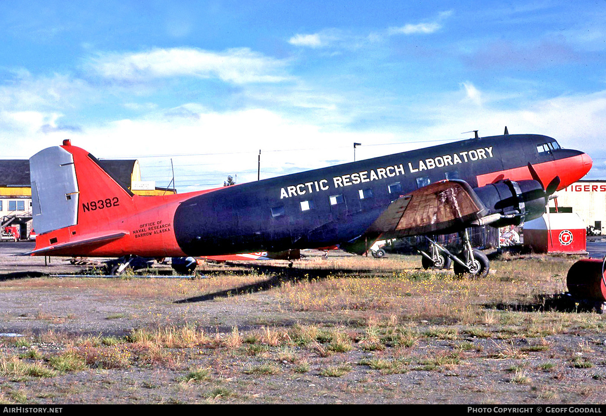 Aircraft Photo of N9382 | Douglas C-47H Skytrain | Arctic Research Laboratory | AirHistory.net #168851