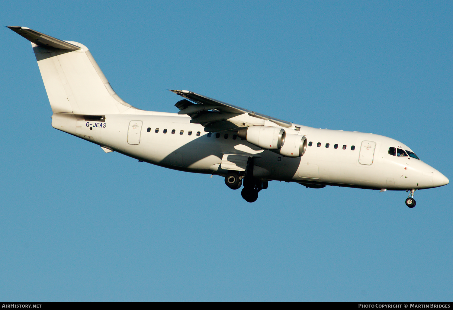 Aircraft Photo of G-JEAS | British Aerospace BAe-146-200 | AirHistory.net #168852