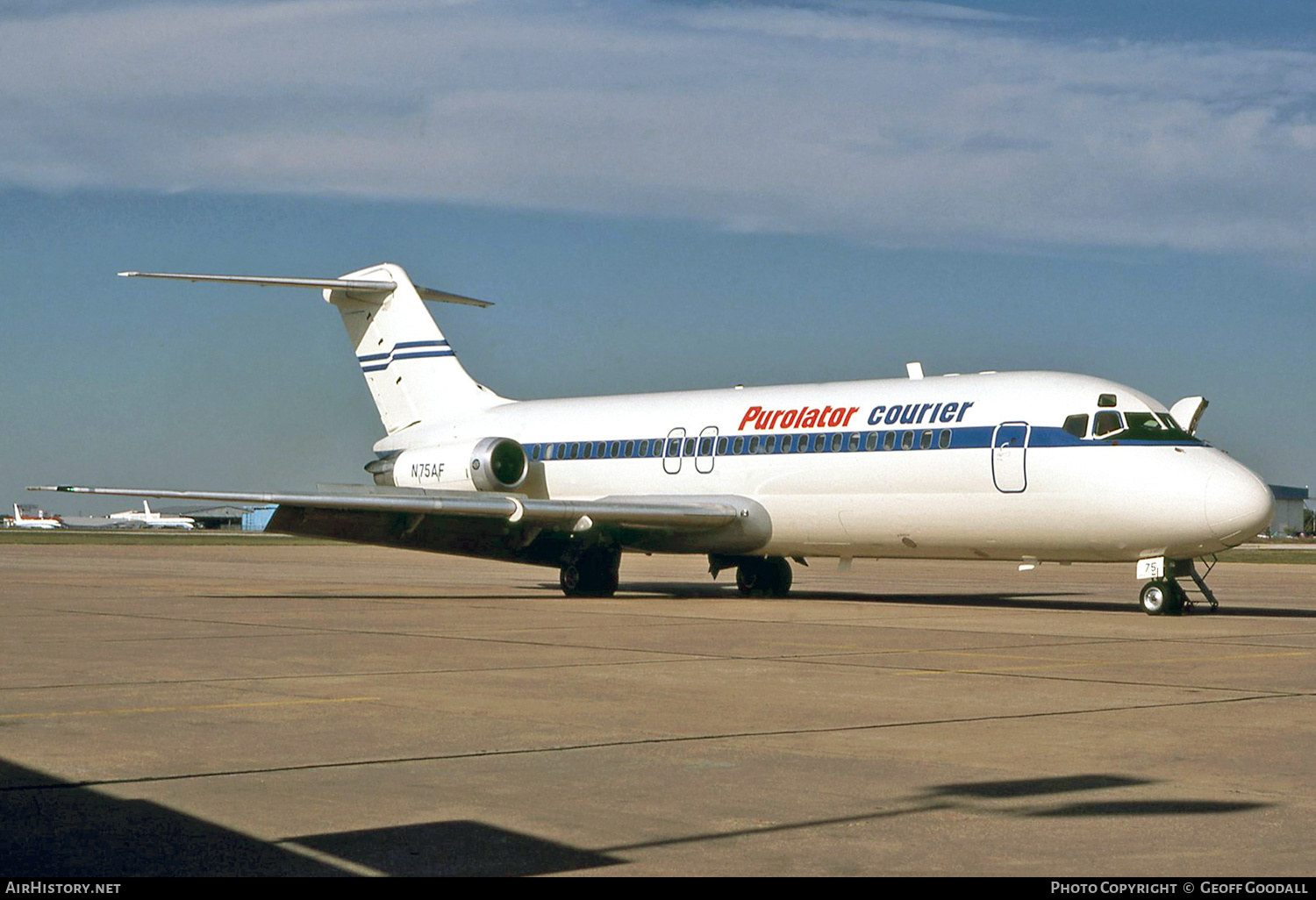 Aircraft Photo of N75AF | McDonnell Douglas DC-9-15RC | Purolator Courier | AirHistory.net #168853