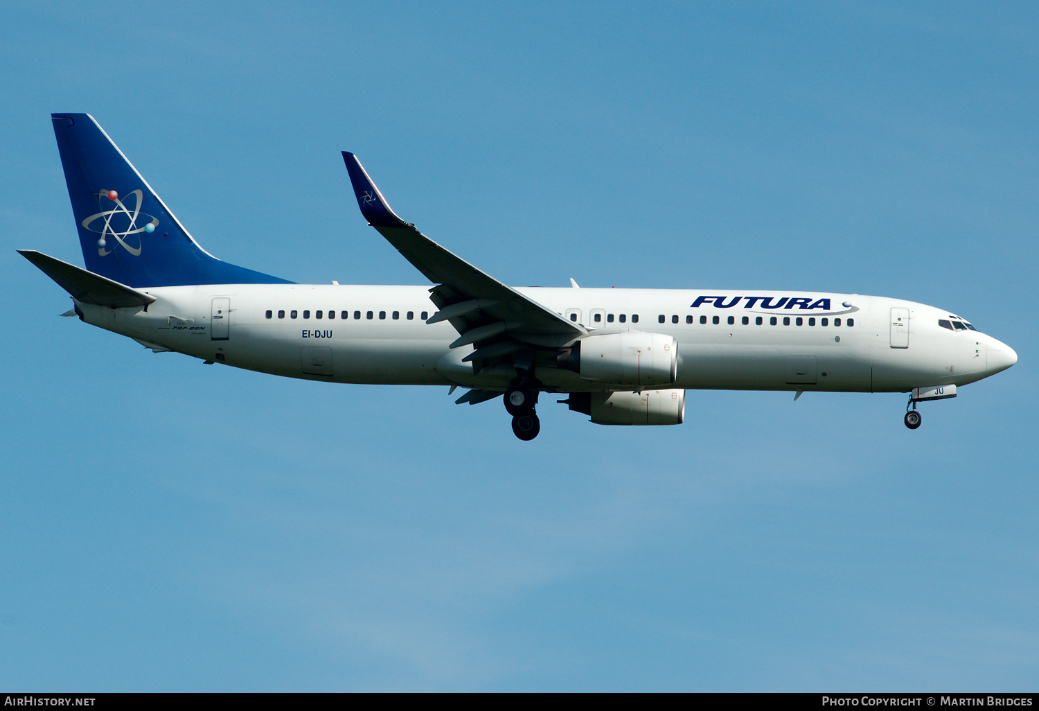 Aircraft Photo of EI-DJU | Boeing 737-86N | Futura International Airways | AirHistory.net #168854