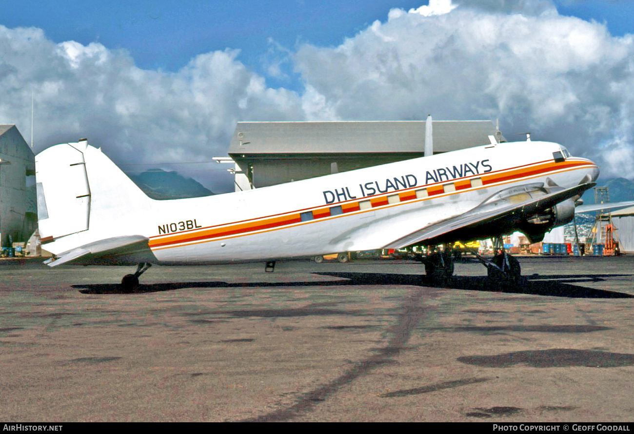 Aircraft Photo of N103BL | Douglas C-47D Skytrain | DHL Island Airways | AirHistory.net #168858