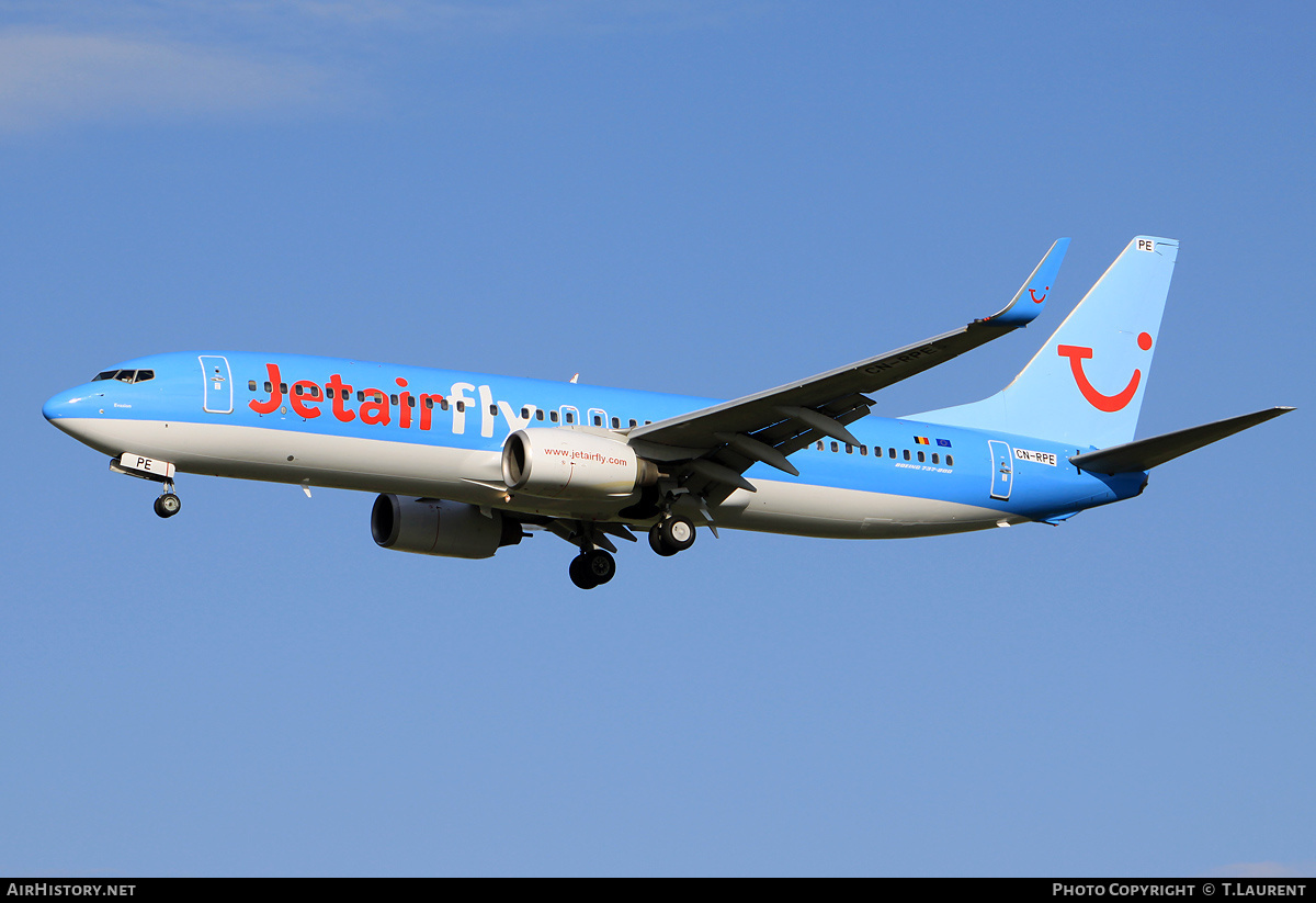 Aircraft Photo of CN-RPE | Boeing 737-8K5 | Jetairfly | AirHistory.net #168861