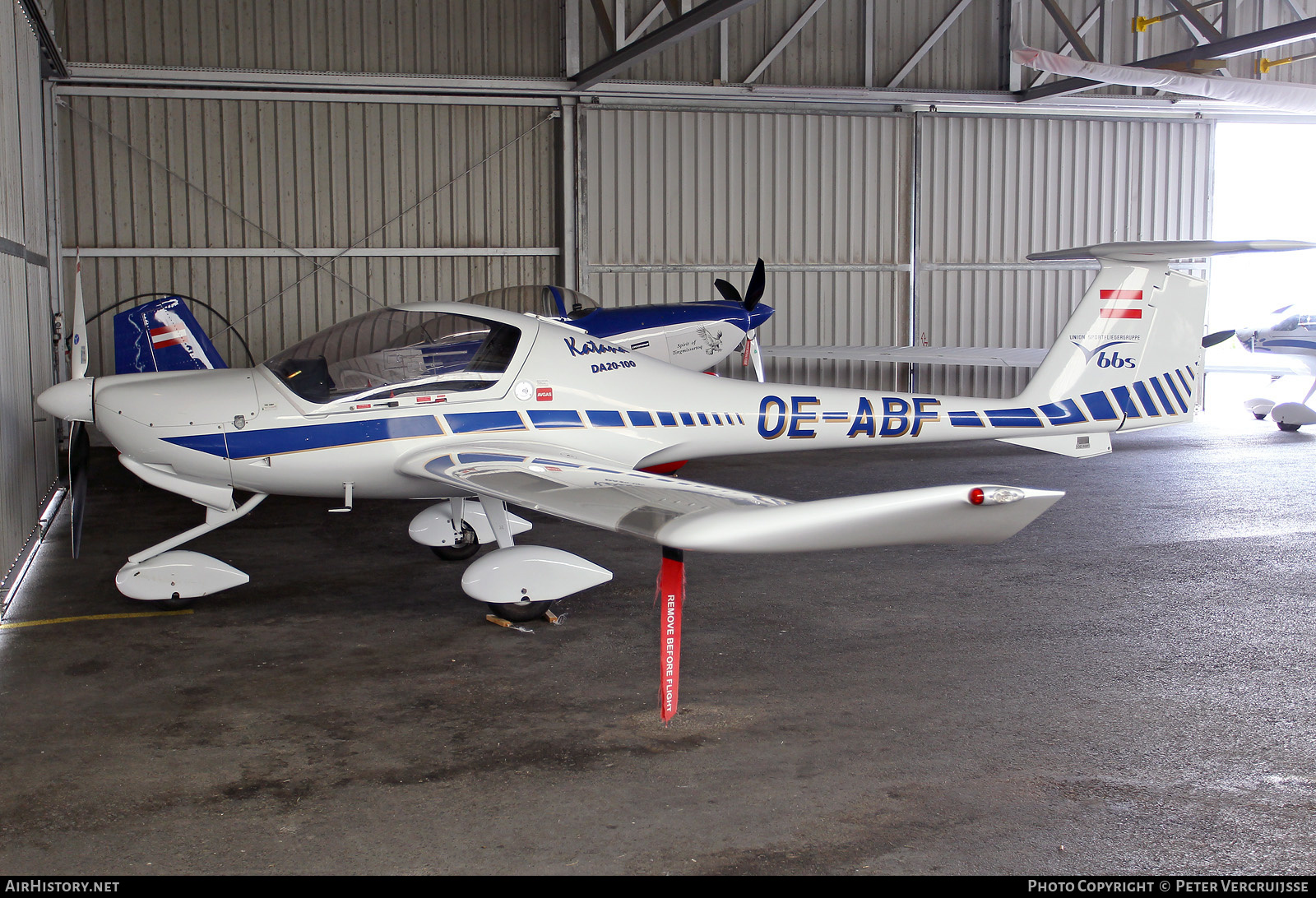 Aircraft Photo of OE-ABF | Diamond DA20-A1 Katana 100 | Union Sportfliegergruppe Ybbs | AirHistory.net #168877