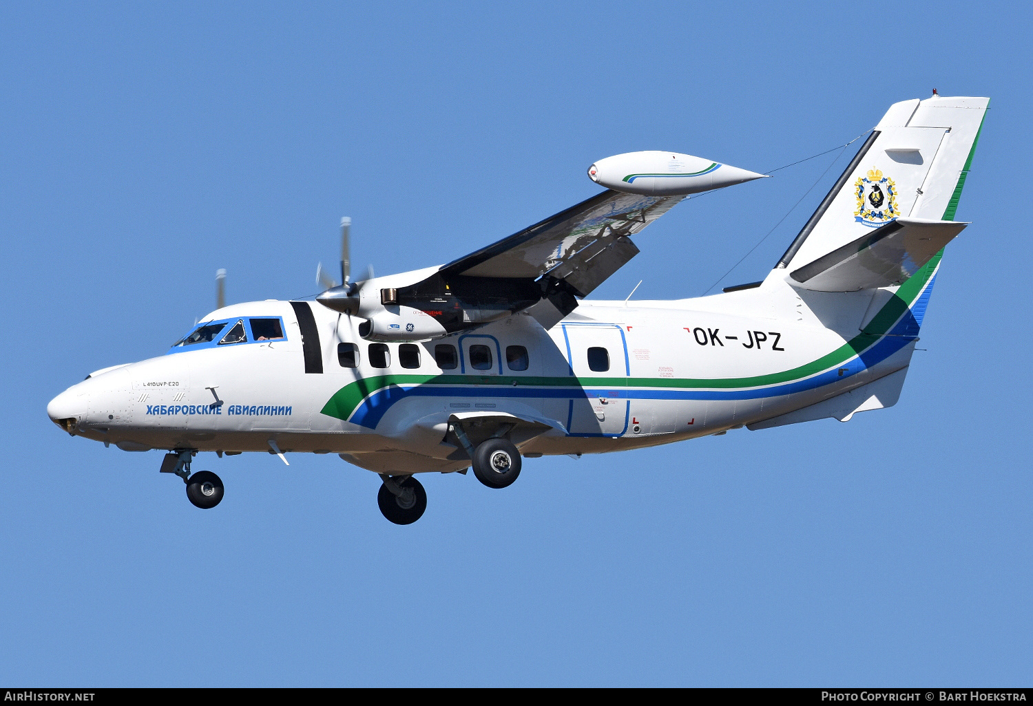 Aircraft Photo of OK-JPZ | Let L-410UVP-E20 Turbolet | Khabarovskiye Avialinii | AirHistory.net #168881