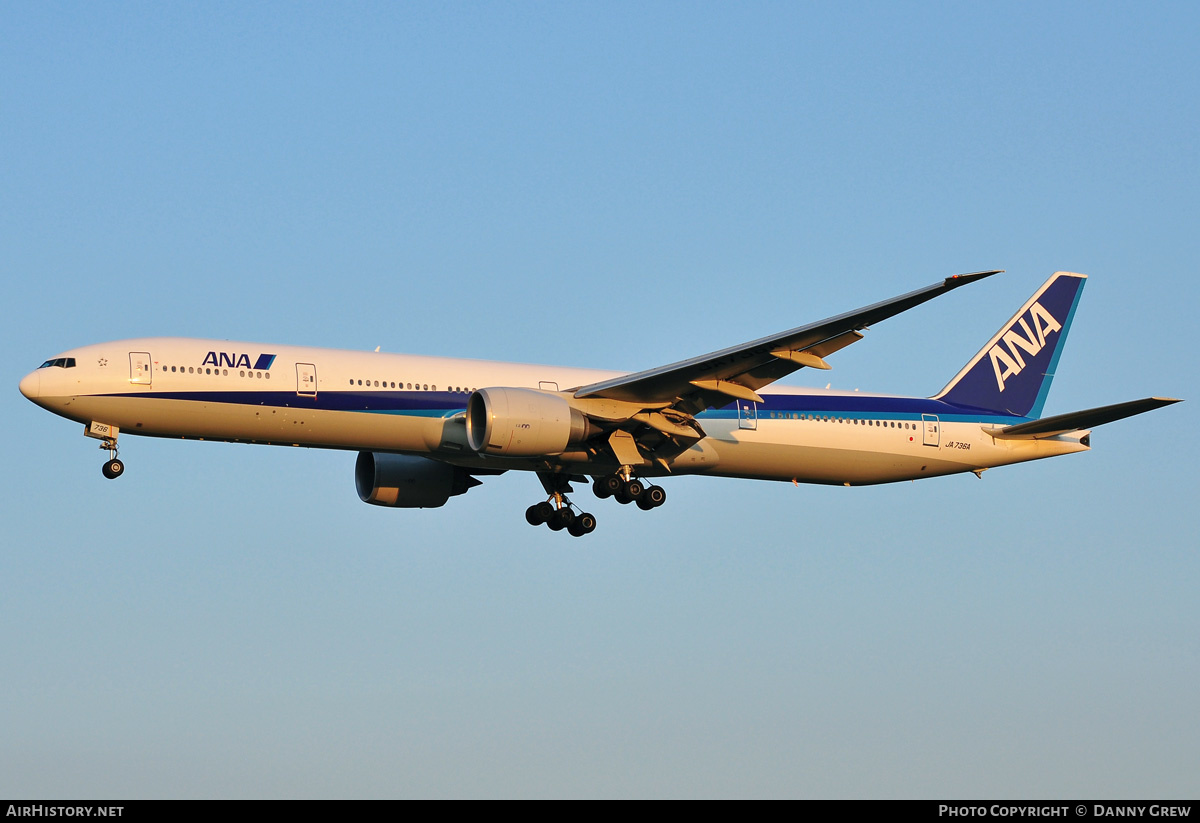 Aircraft Photo of JA736A | Boeing 777-381/ER | All Nippon Airways - ANA | AirHistory.net #168887