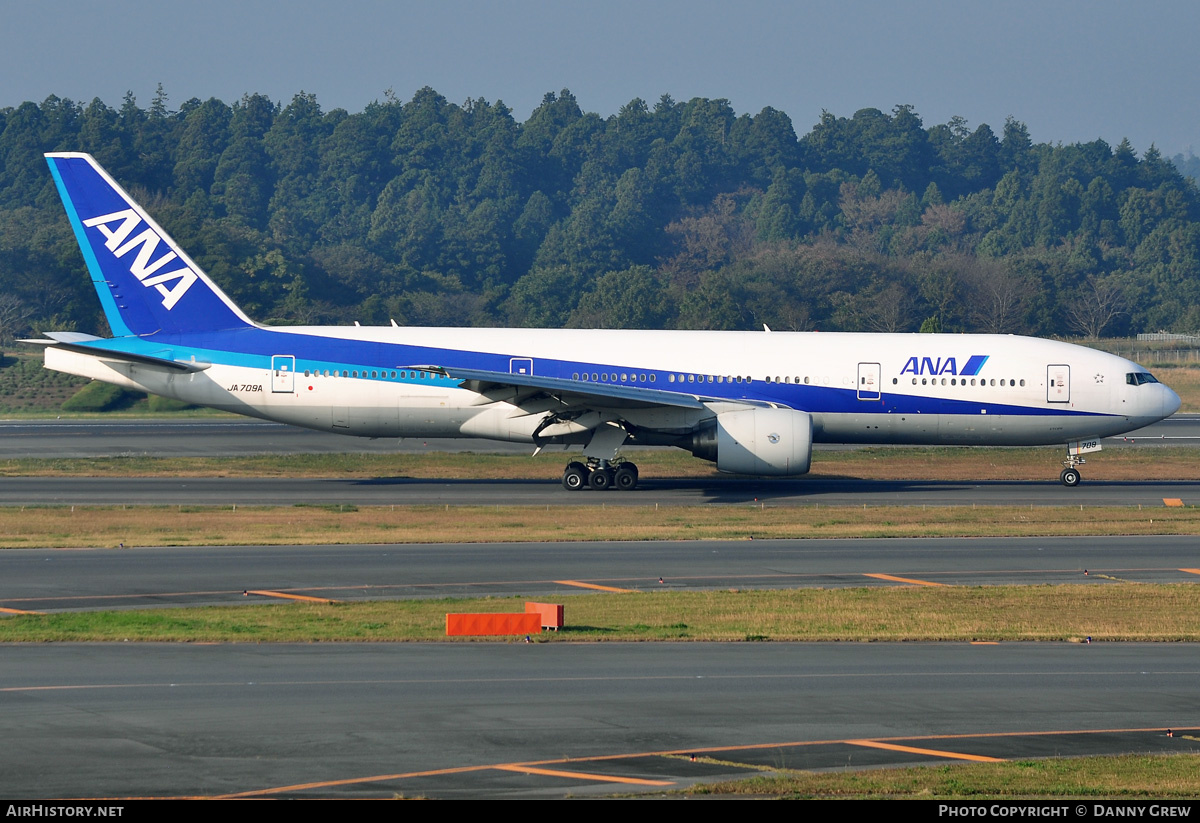 Aircraft Photo of JA709A | Boeing 777-281/ER | All Nippon Airways - ANA | AirHistory.net #168916