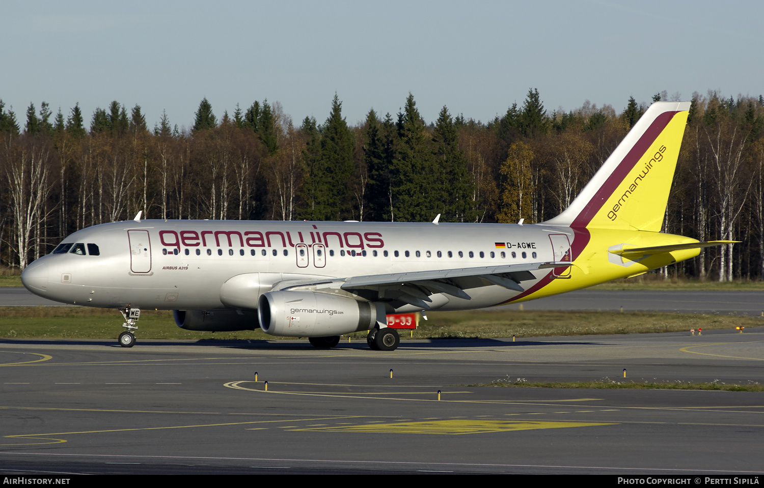 Aircraft Photo of D-AGWE | Airbus A319-132 | Germanwings | AirHistory.net #168938