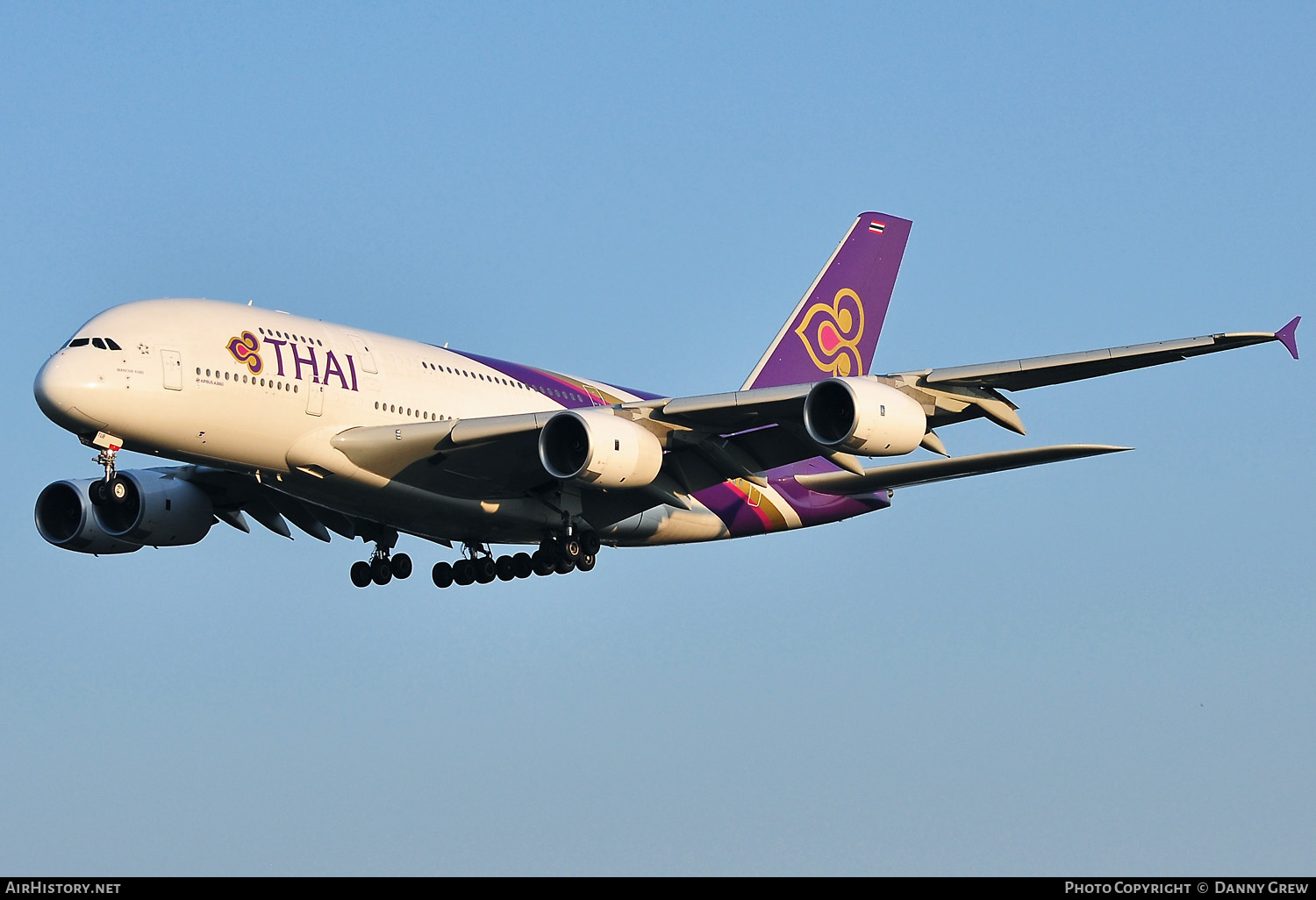 Aircraft Photo of HS-TUB | Airbus A380-841 | Thai Airways International | AirHistory.net #168939