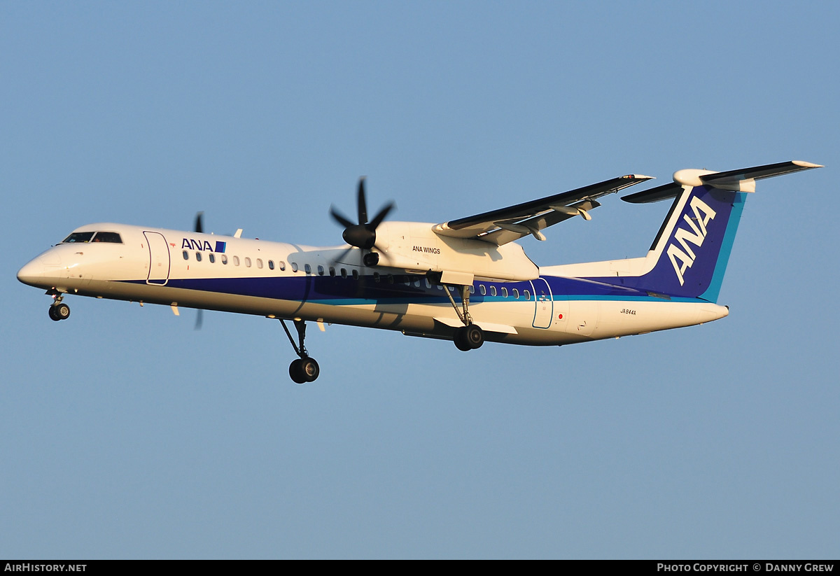 Aircraft Photo of JA844A | Bombardier DHC-8-402 Dash 8 | All Nippon Airways - ANA Wings | AirHistory.net #168943