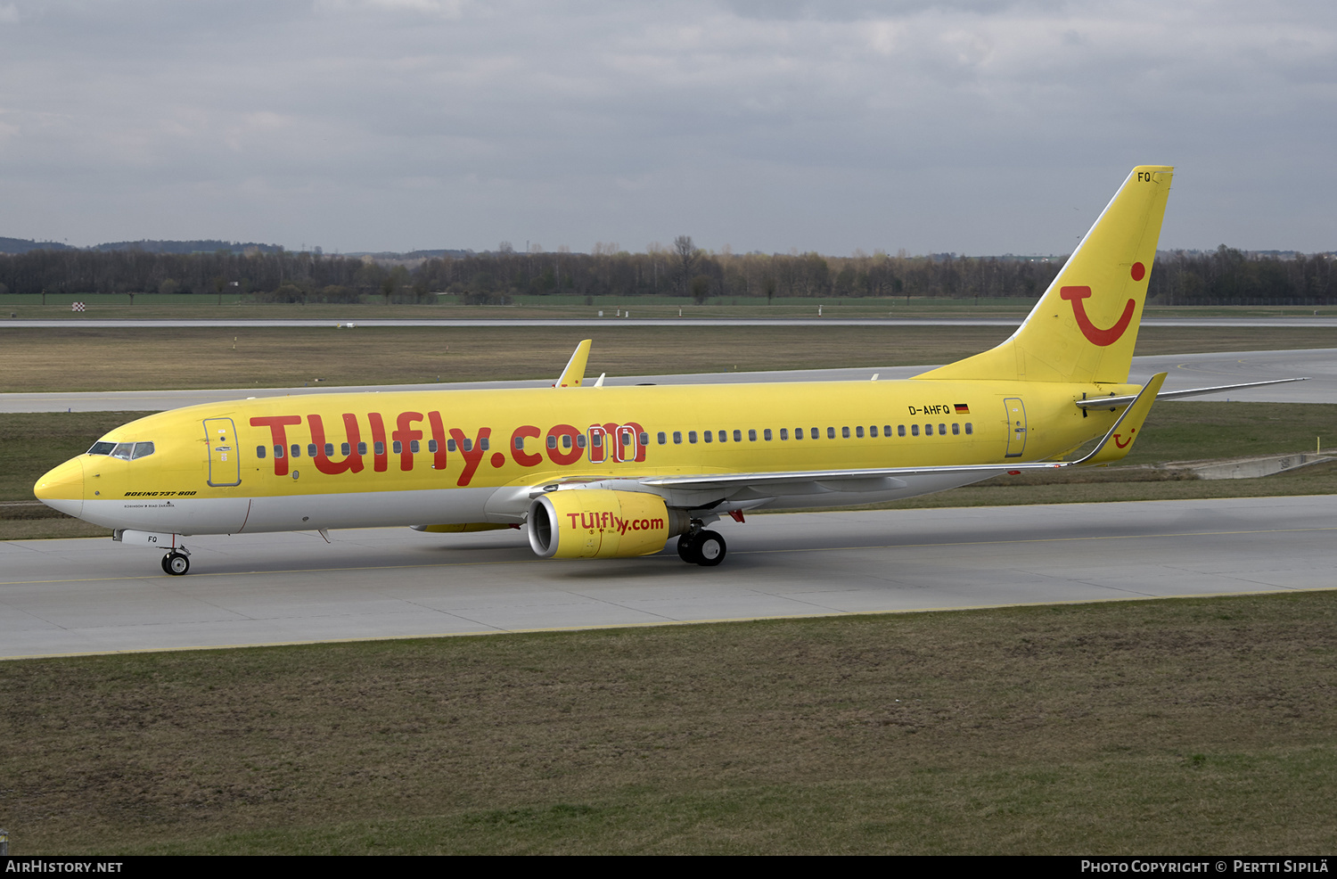 Aircraft Photo of D-AHFQ | Boeing 737-8K5 | TUIfly | AirHistory.net #168948