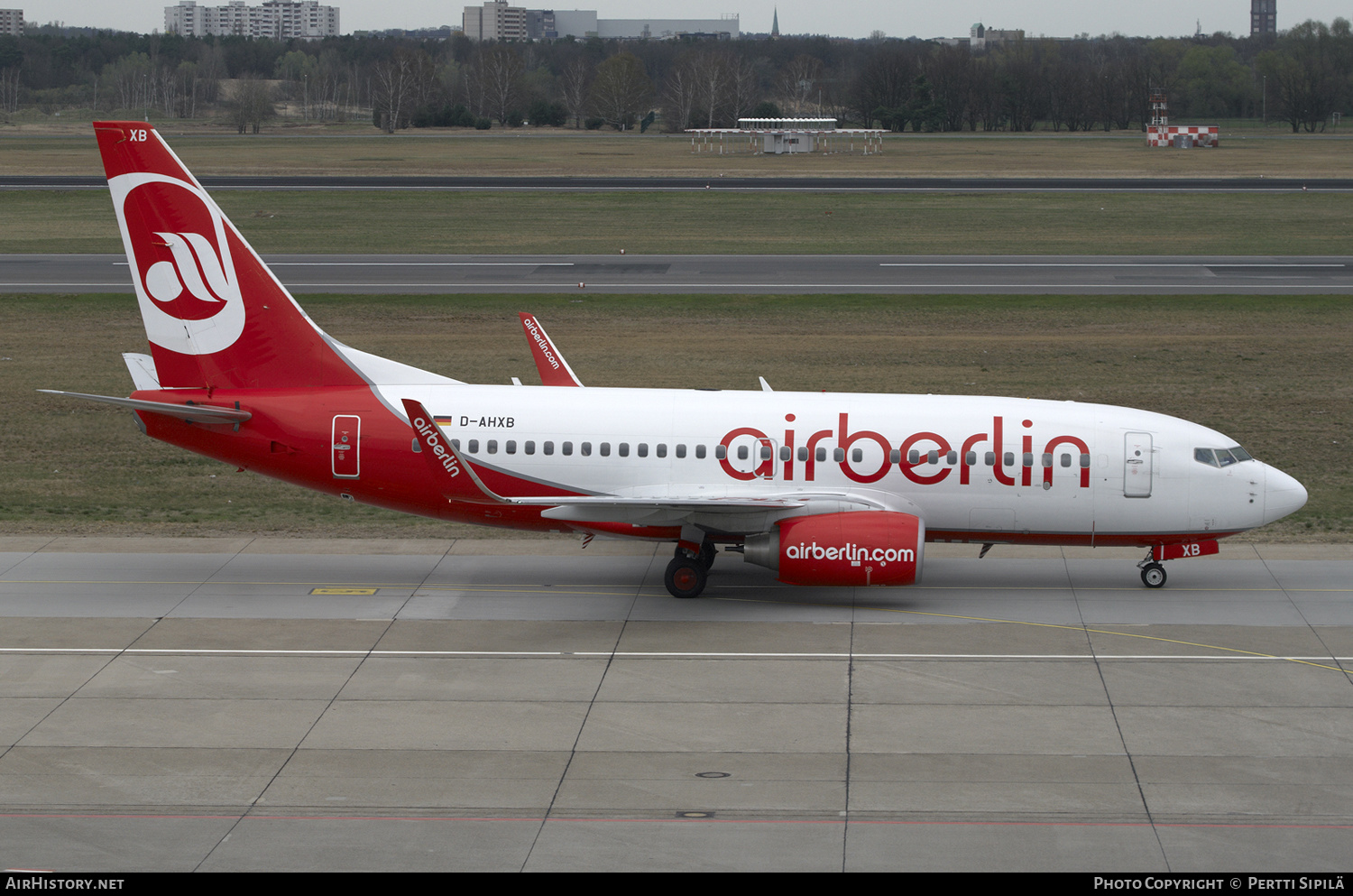 Aircraft Photo of D-AHXB | Boeing 737-7K5 | Air Berlin | AirHistory.net #168955