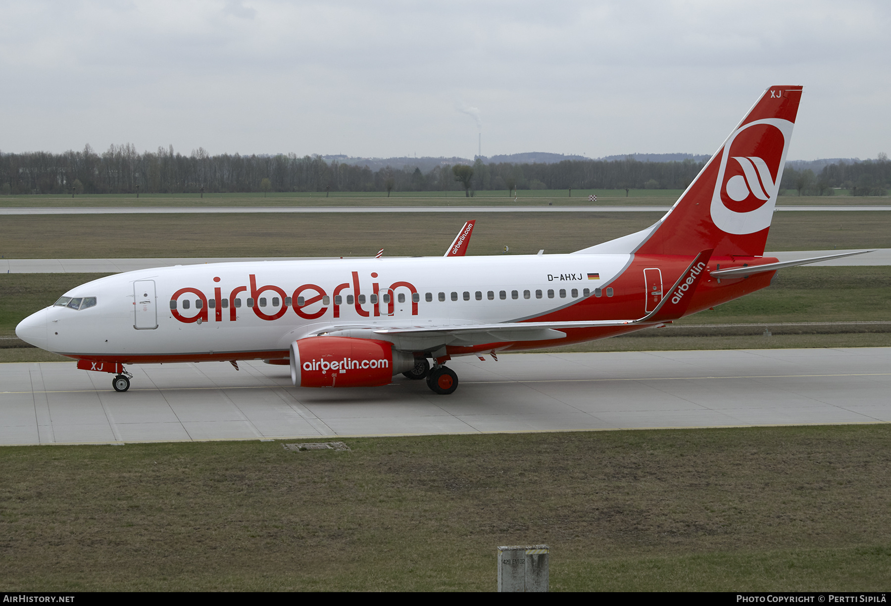 Aircraft Photo of D-AHXJ | Boeing 737-7K5 | Air Berlin | AirHistory.net #168960