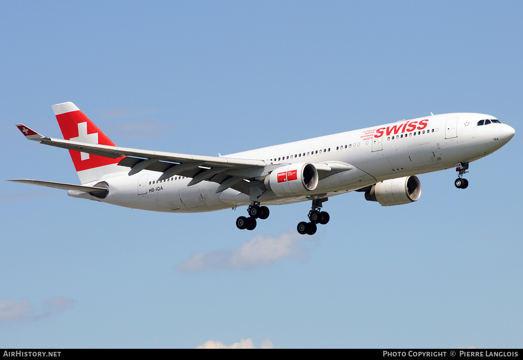 Aircraft Photo of HB-IQA | Airbus A330-223 | Swiss International Air Lines | AirHistory.net #168969