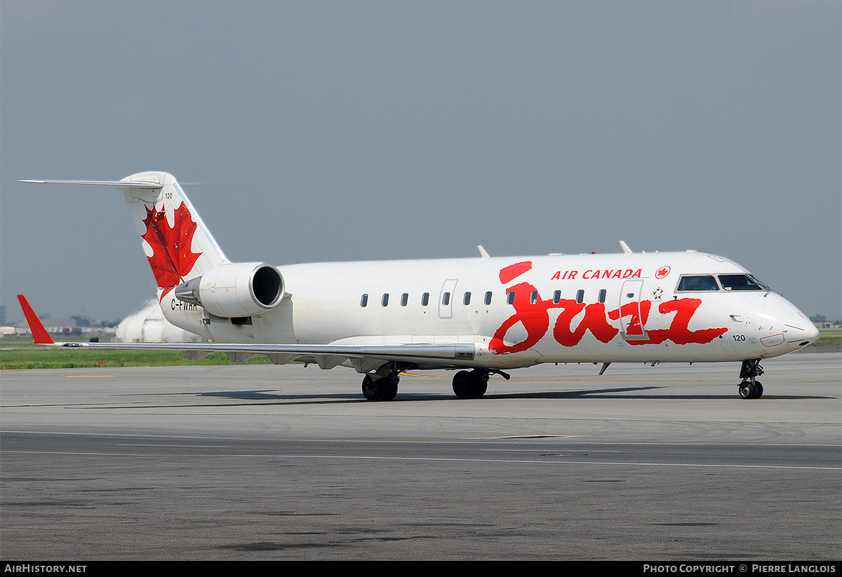 Aircraft Photo of C-FWRR | Canadair CRJ-100ER (CL-600-2B19) | Air Canada Jazz | AirHistory.net #168977