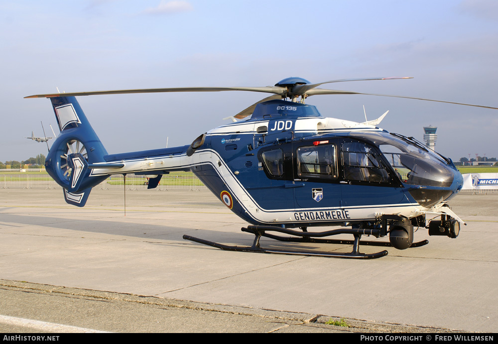 Aircraft Photo of 0727 | Eurocopter EC-135T-2+ | France - Gendarmerie | AirHistory.net #168991
