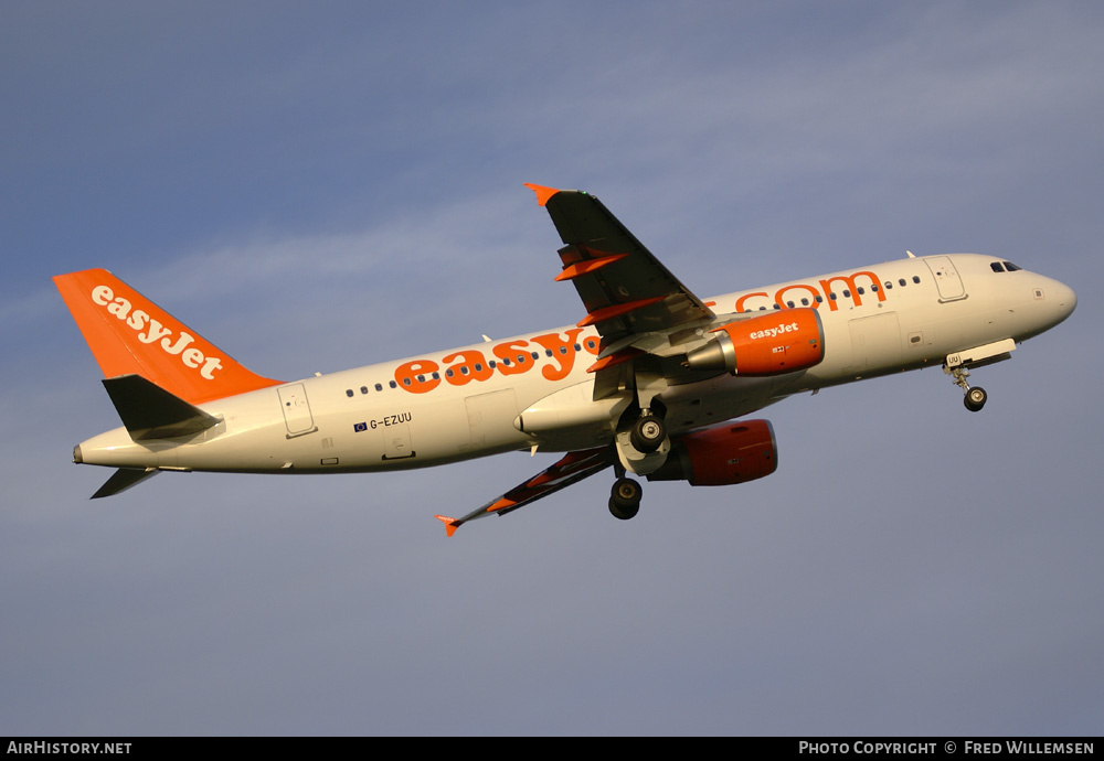 Aircraft Photo of G-EZUU | Airbus A320-214 | EasyJet | AirHistory.net #169005