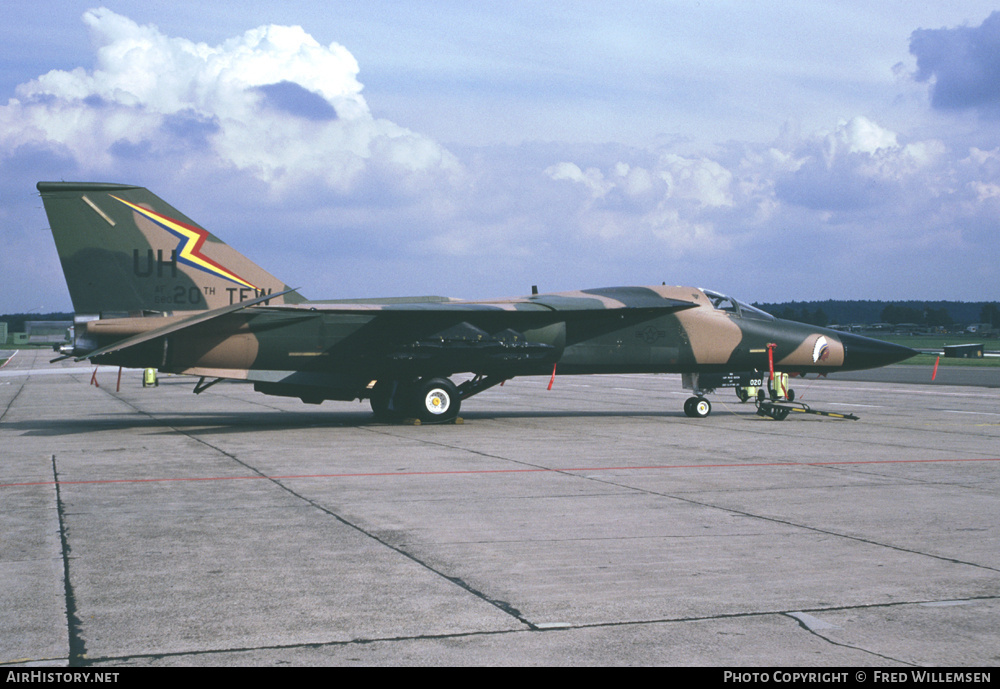 Aircraft Photo of 68-0020 / AF680-20 | General Dynamics F-111E Aardvark | USA - Air Force | AirHistory.net #169011