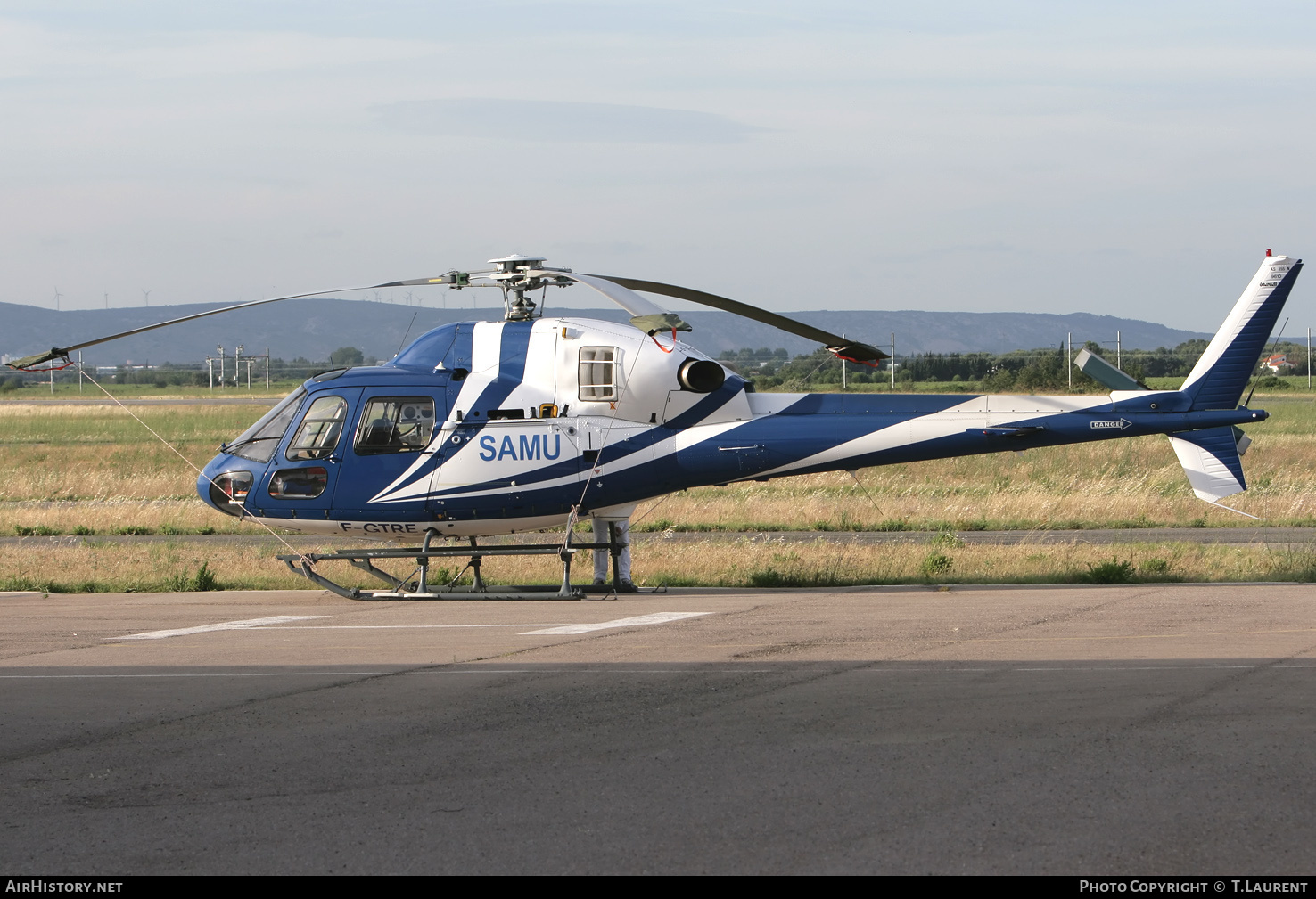 Aircraft Photo of F-GTRE | Eurocopter AS-355N Ecureuil 2 | SAMU - Service d'Aide Médicale Urgente | AirHistory.net #169017