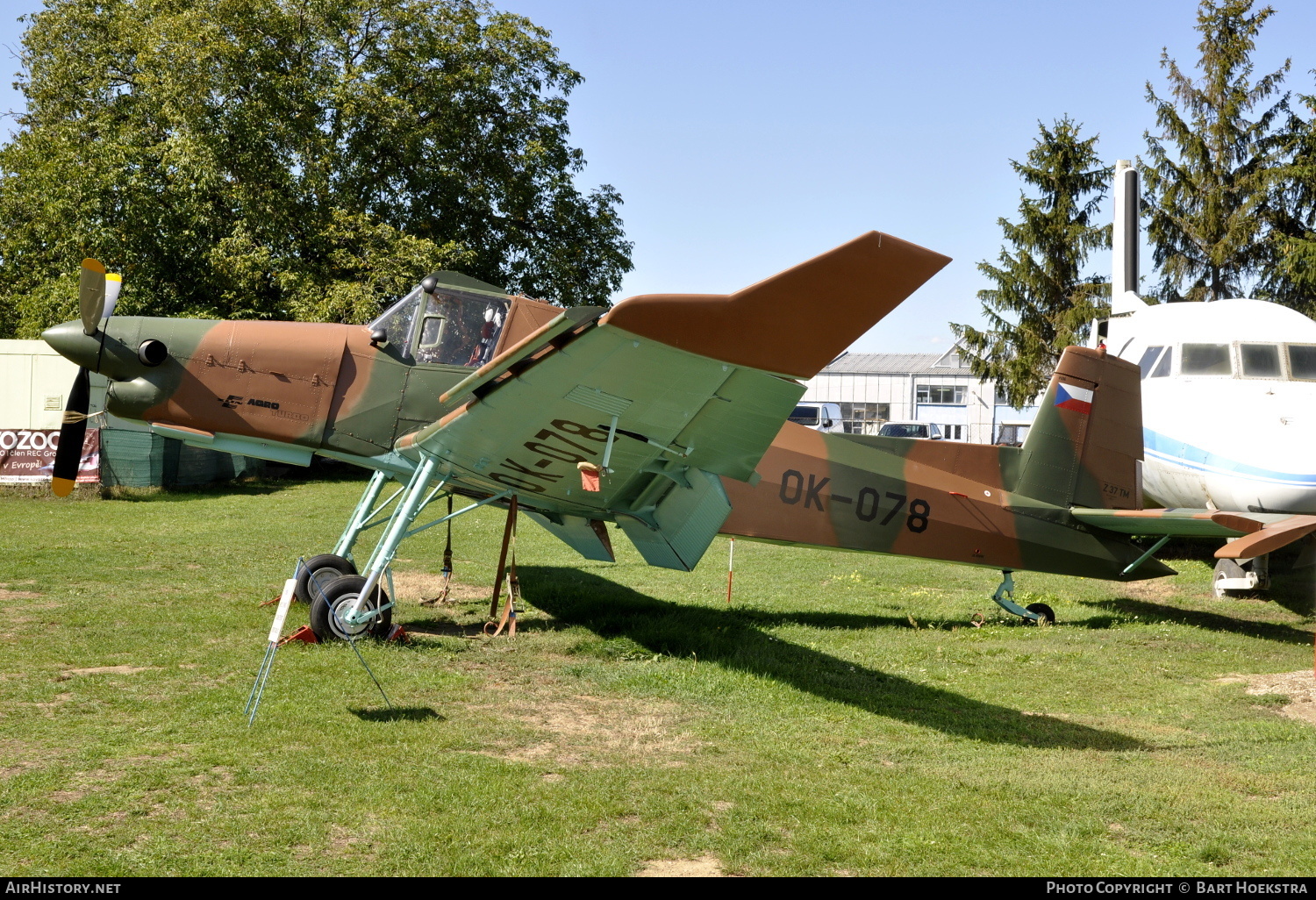 Aircraft Photo of OK-078 | Zlin Z-37TM | AirHistory.net #169021