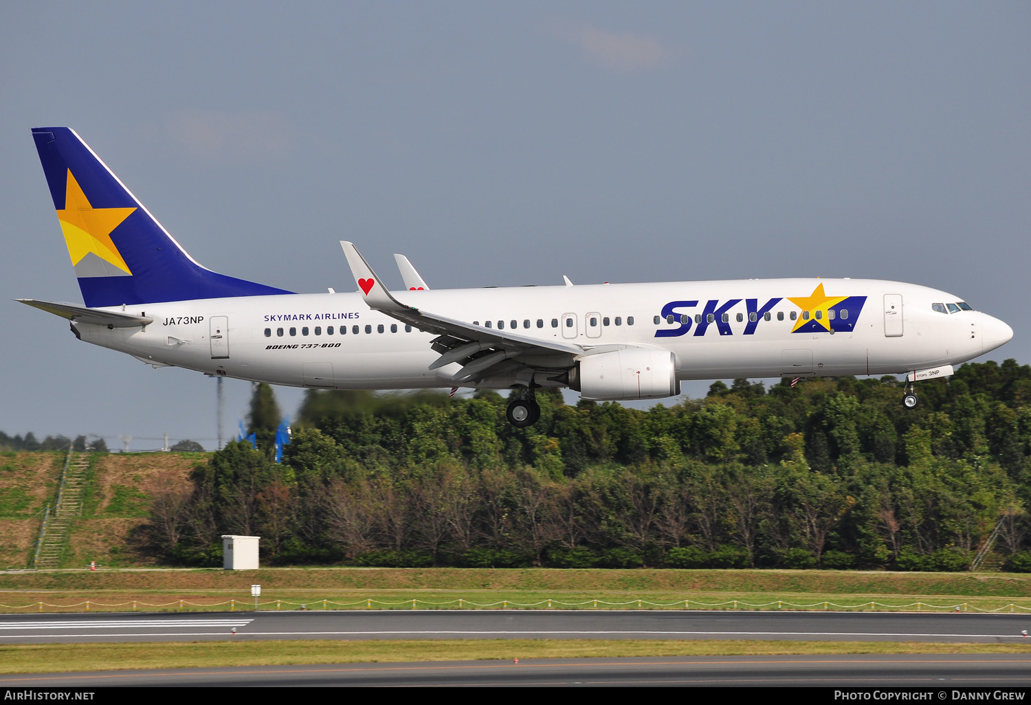 Aircraft Photo of JA73NP | Boeing 737-8HX | Skymark Airlines | AirHistory.net #169025