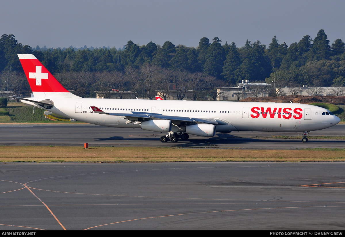 Aircraft Photo of HB-JMJ | Airbus A340-313 | Swiss International Air Lines | AirHistory.net #169035