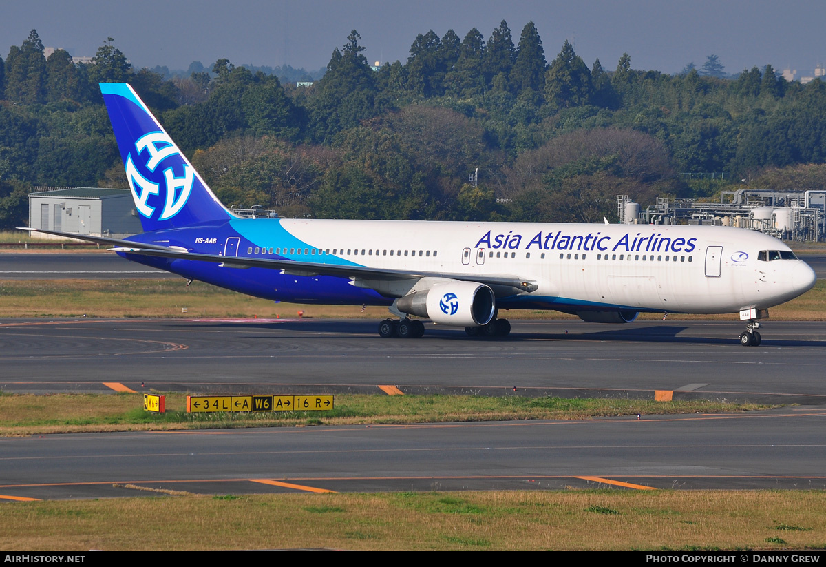 Aircraft Photo of HS-AAB | Boeing 767-383/ER | Asia Atlantic Airlines | AirHistory.net #169042