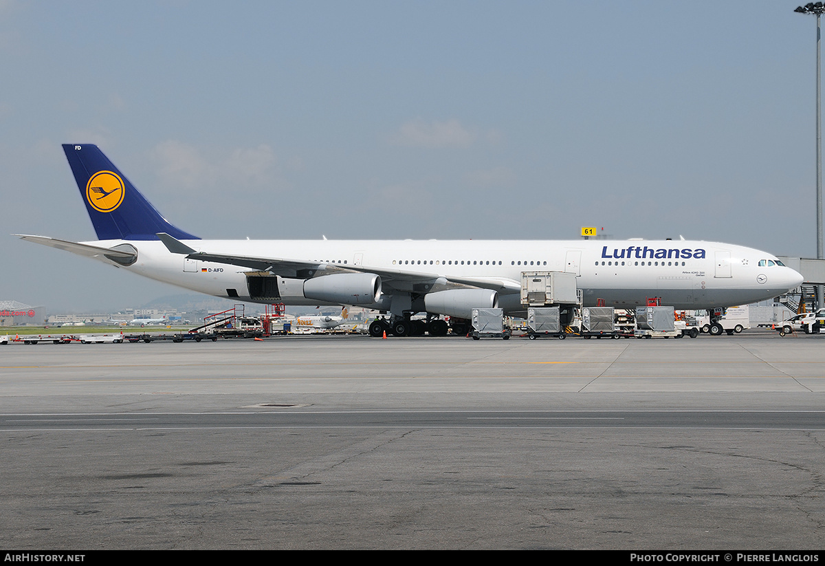 Aircraft Photo of D-AIFD | Airbus A340-313 | Lufthansa | AirHistory.net #169061