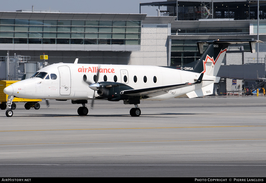 Aircraft Photo of C-GWGA | Raytheon 1900D | Air Alliance | AirHistory.net #169072