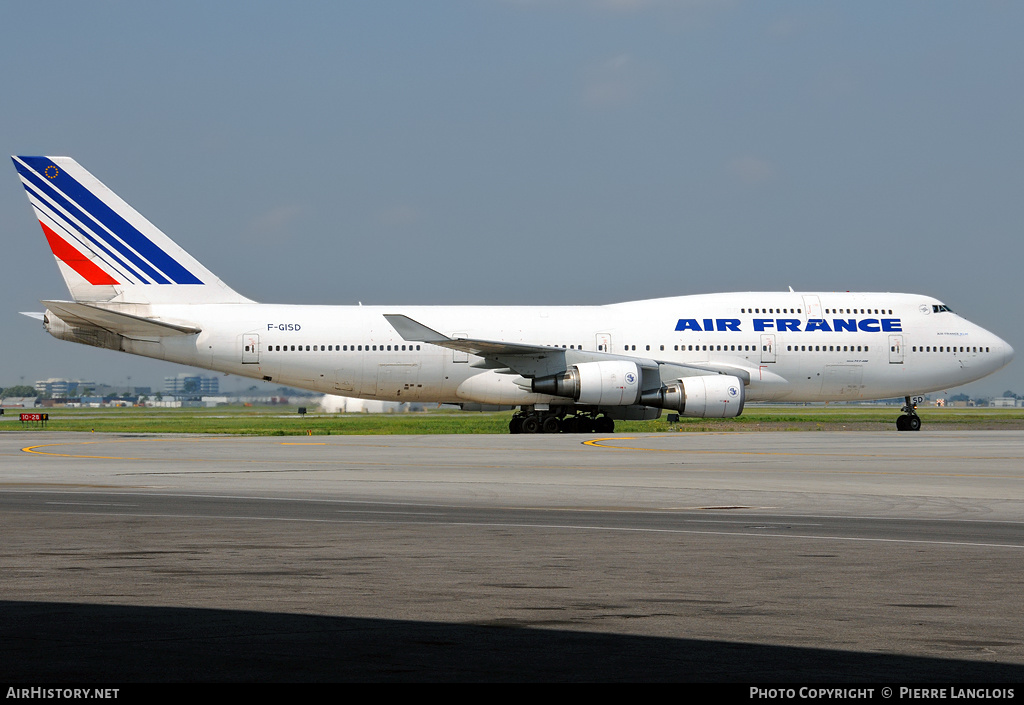 Aircraft Photo of F-GISD | Boeing 747-428 | Air France | AirHistory.net #169075